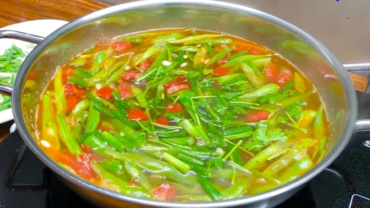 Cách nấu canh đậu que ngọt thơm thanh mát đơn giản ngay tại nhà