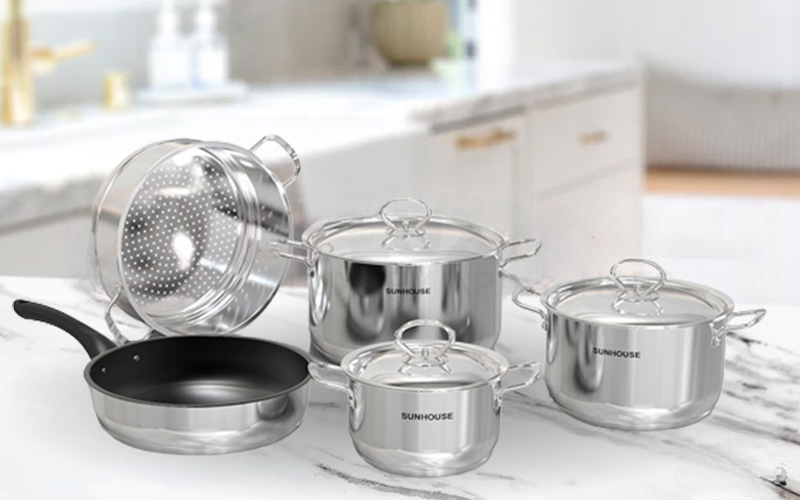 Chọn nồi chảo phù hợp với bếp từ đôi Chọn nồi chảo phù hợp với bếp từ đôi