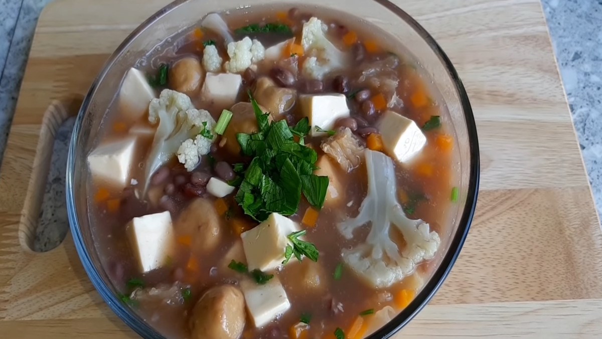 súp đậu đỏ thơm ngon giúp tăng cân nhanh chóng