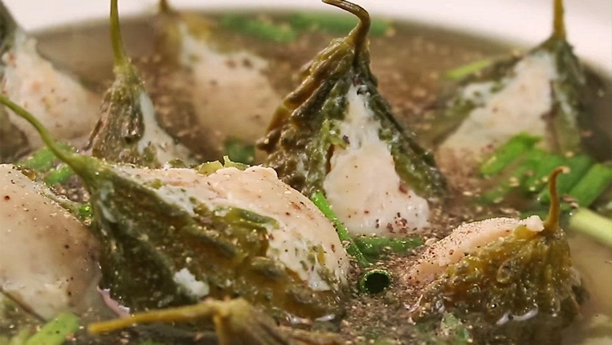 Cách nấu canh khổ qua rừng nhồi cá thác lác dai ngon thanh mát Cách nấu canh khổ qua rừng nhồi cá thác lác dai ngon thanh mát