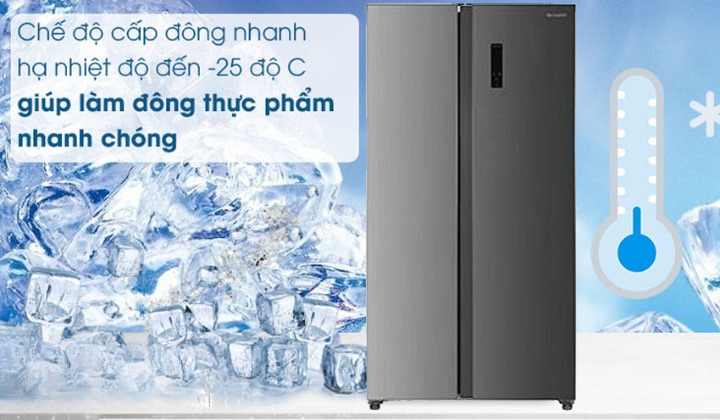 Cấp đông và làm lạnh nhanh chóng Cấp đông và làm lạnh nhanh chóng