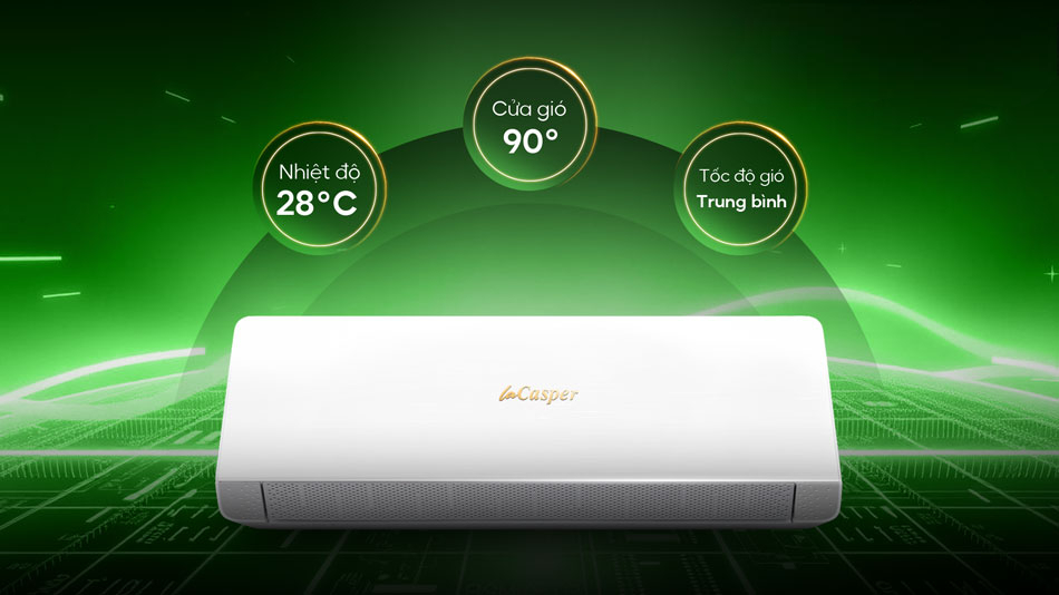 điều hòa Casper inverter XC-09IU38 có chế độ tiết kiệm điện  ISave.