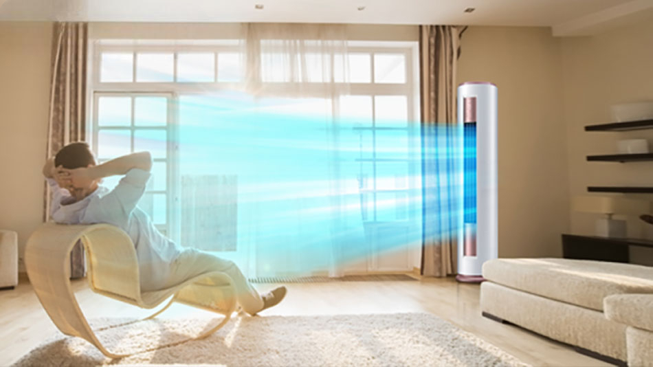 Thiết kế dạng tủ đứng sang trọng, tinh tế