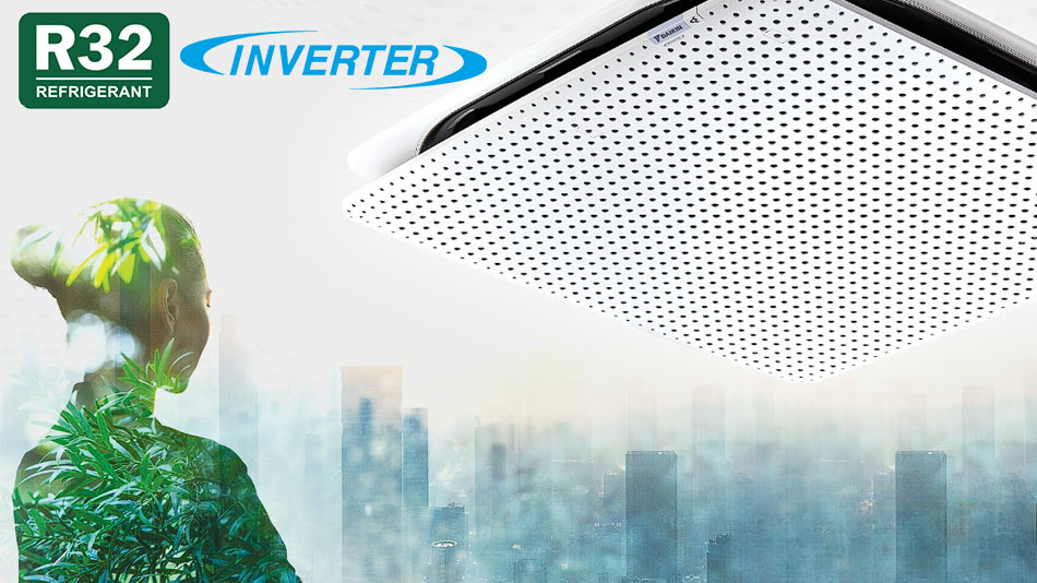 Điều hòa âm trần Daikin inverter 1 chiều 24000btu FCFG71AV1V/RZFC71AGV19