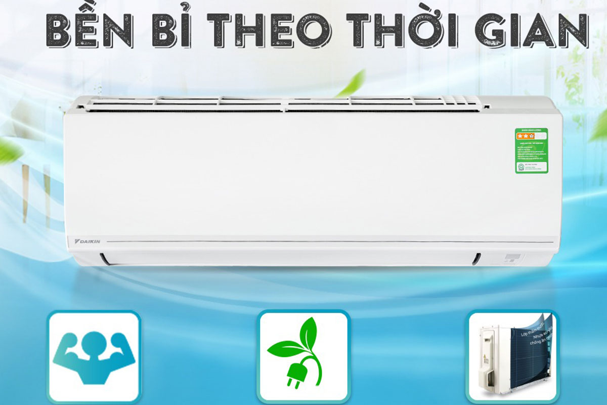 Ưu điểm nổi bật của điều hòa Daikin 1 chiều 18000btu FTF50XV1V