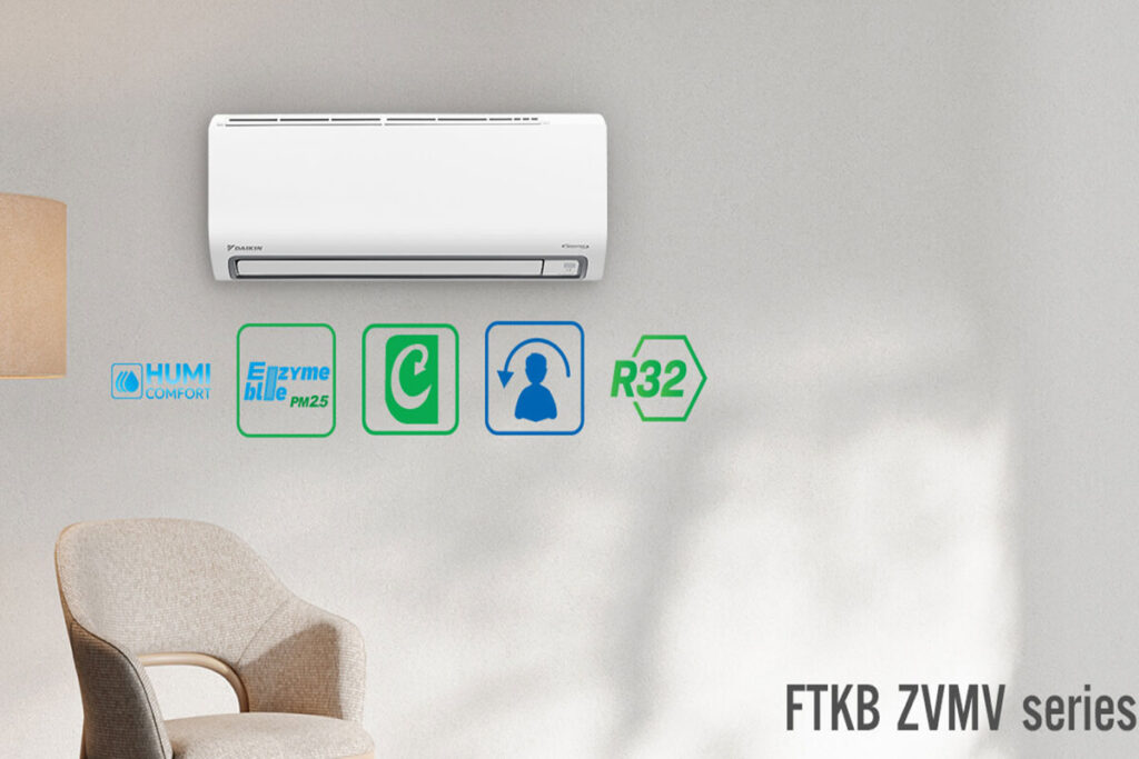 Lý do điều hòa Daikin Inverter FTKB35ZVMV được đánh giá cao: Bền hơn – Tiết kiệm hơn – Êm hơn