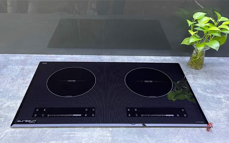 

Kích thước khoét đá bếp từ đôi Eurosun