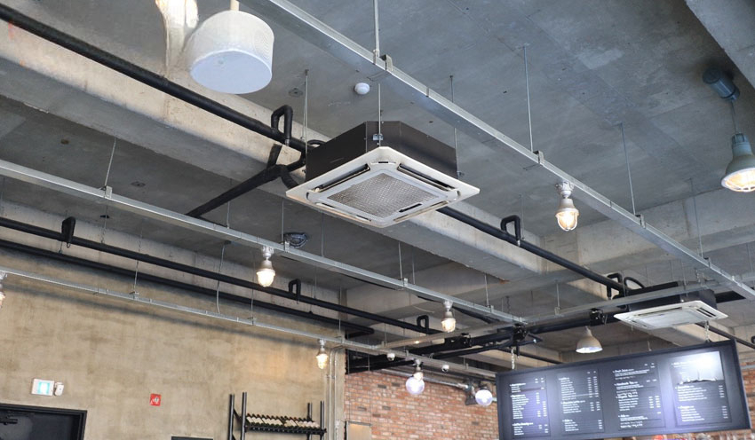 lắp điều hòa âm trần