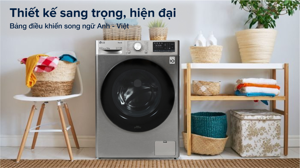 Top 6 Máy Giặt LG 10kg Được Yêu Thích Nhất Hiện Nay: Chất Lượng Vượt Trội, Công Nghệ Hiện Đại
