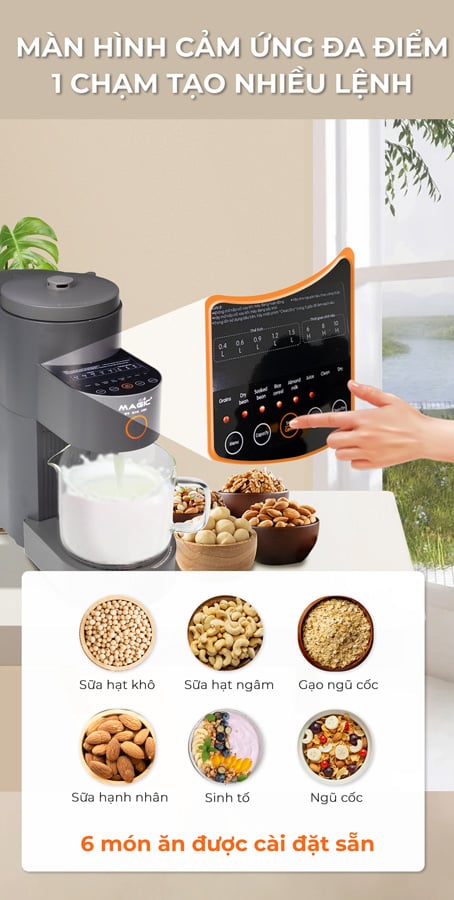 Máy xay nấu sữa hạt đa năng