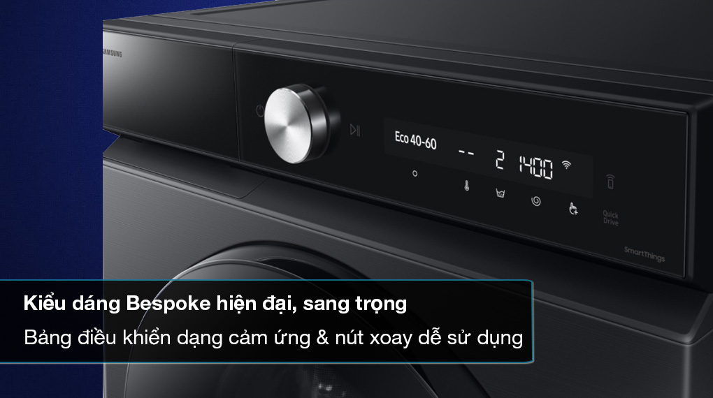Samsung Inverter WW12CB944DGB/SV – Máy giặt cao cấp với loạt công nghệ khiến bạn bất ngờ