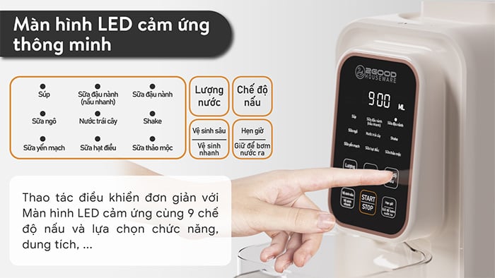 Máy làm sữa hạt tự động 2GOOD SONA i8