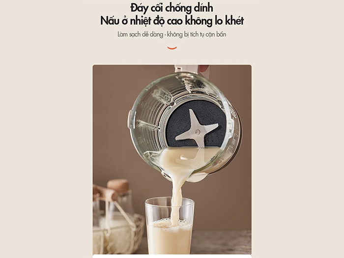 Máy làm sữa hạt đa năng Bear PBJ-D10T1 (1,75 lít)