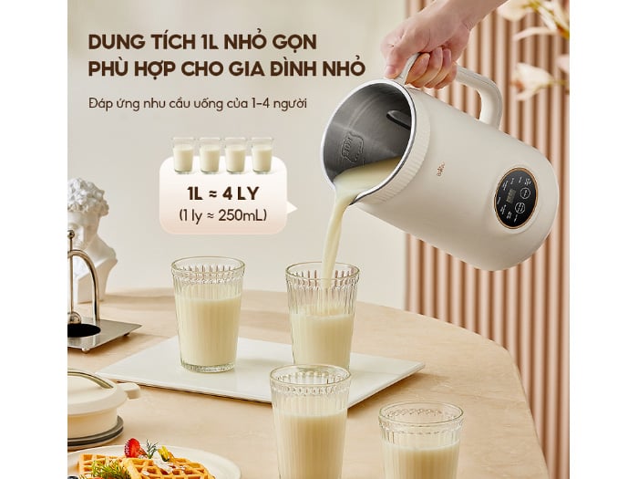 Máy làm sữa hạt Bear SB-SH09Q 1 lít