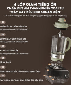 Máy làm sữa hạt Bear SB-SH17V 1.75 lít