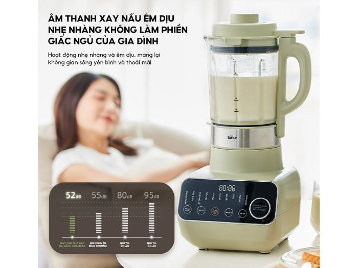 Máy làm sữa hạt Bear SB-SH17V 1.75 lít