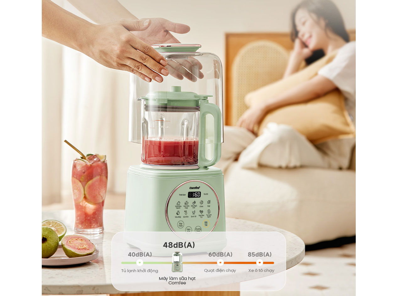 Máy làm sữa hạt Comfee CBL-50HGBHA0 - 1 lít