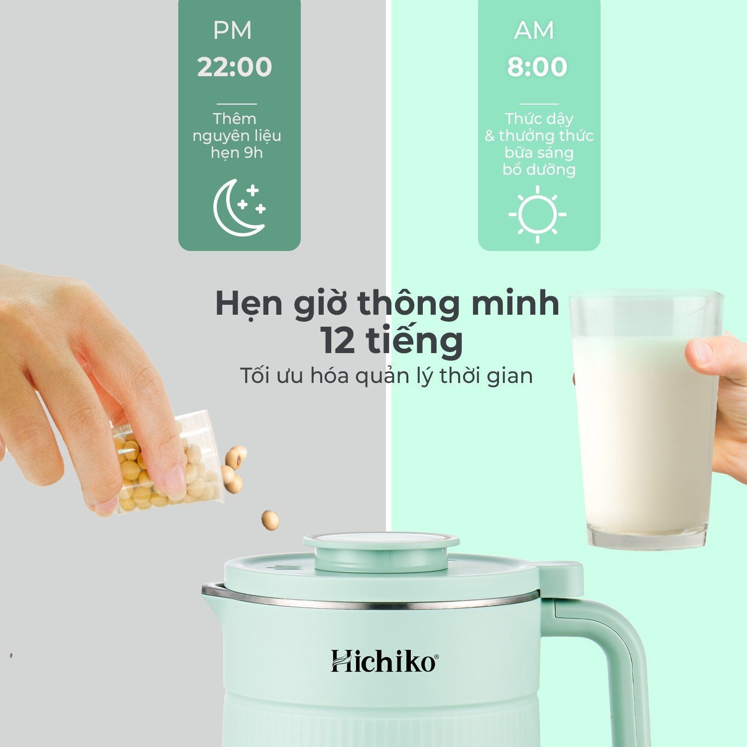 Máy làm sữa hạt đa năng