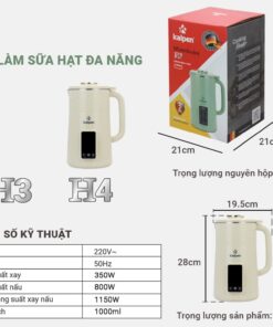 Máy làm sữa hạt Kalpen H4