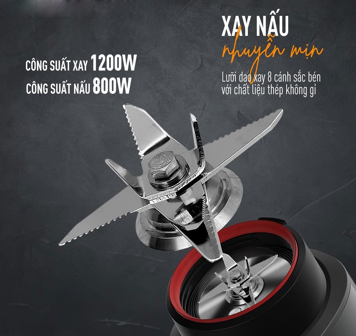 Máy làm sữa hạt đa năng