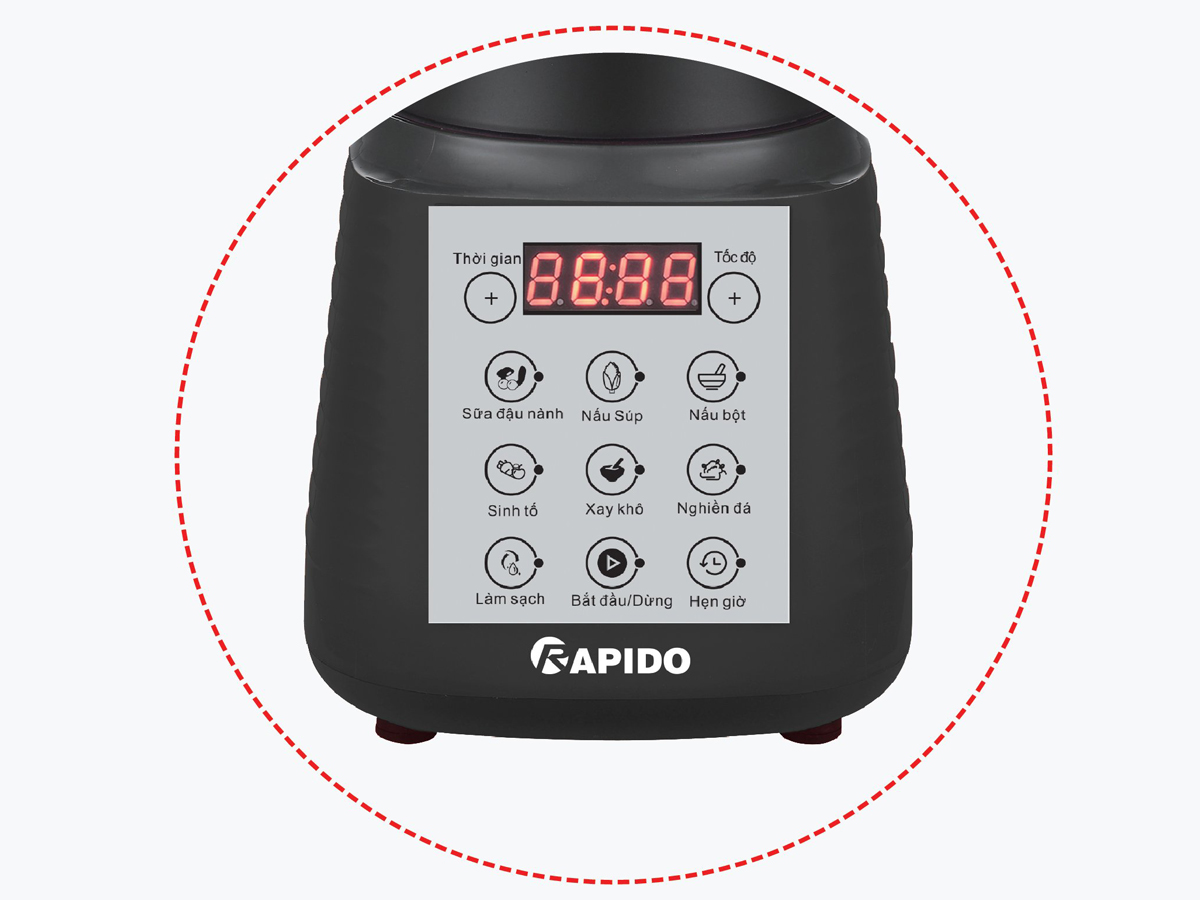 may-lam-sua-hat-rapido-rhb1800d-5 Máy làm sữa hạt Rapido RHB1800D