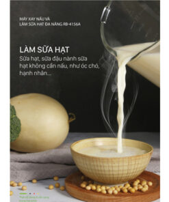 Máy xay nấu và làm sữa hạt đa năng Roler RB-4156A