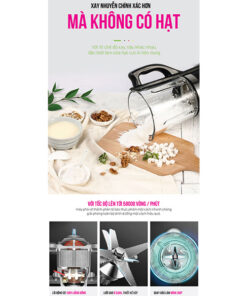 Máy xay nấu và làm sữa hạt đa năng Roler RB-4157A (Kèm vỉ hấp và lưới lọc)