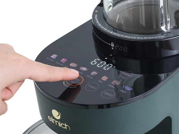 Bảng điều khiển cảm ứng Máy làm sữa hạt Elmich