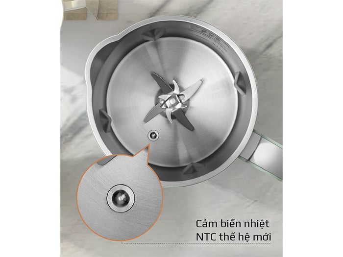 Máy xay nấu đa năng Olivo CB1000 có chức năng chống trào Máy xay nấu đa năng Olivo CB1000