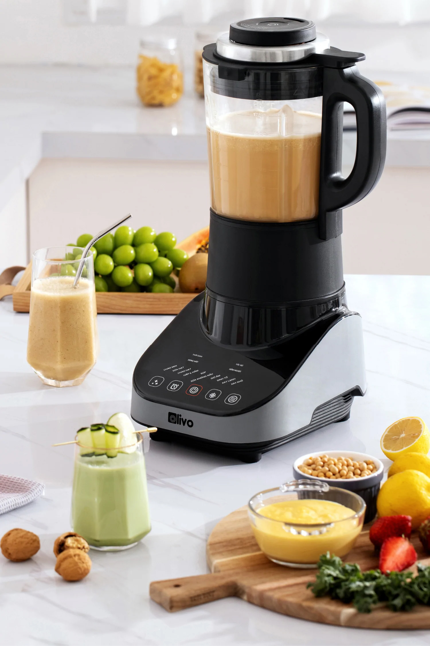 Review máy xay nấu đa năng Olivo CB20