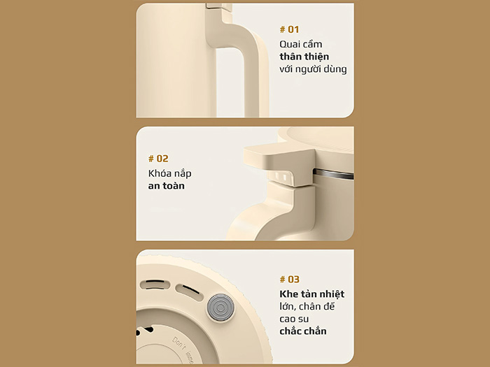 Máy xay nấu đa năng Olivo CB2000