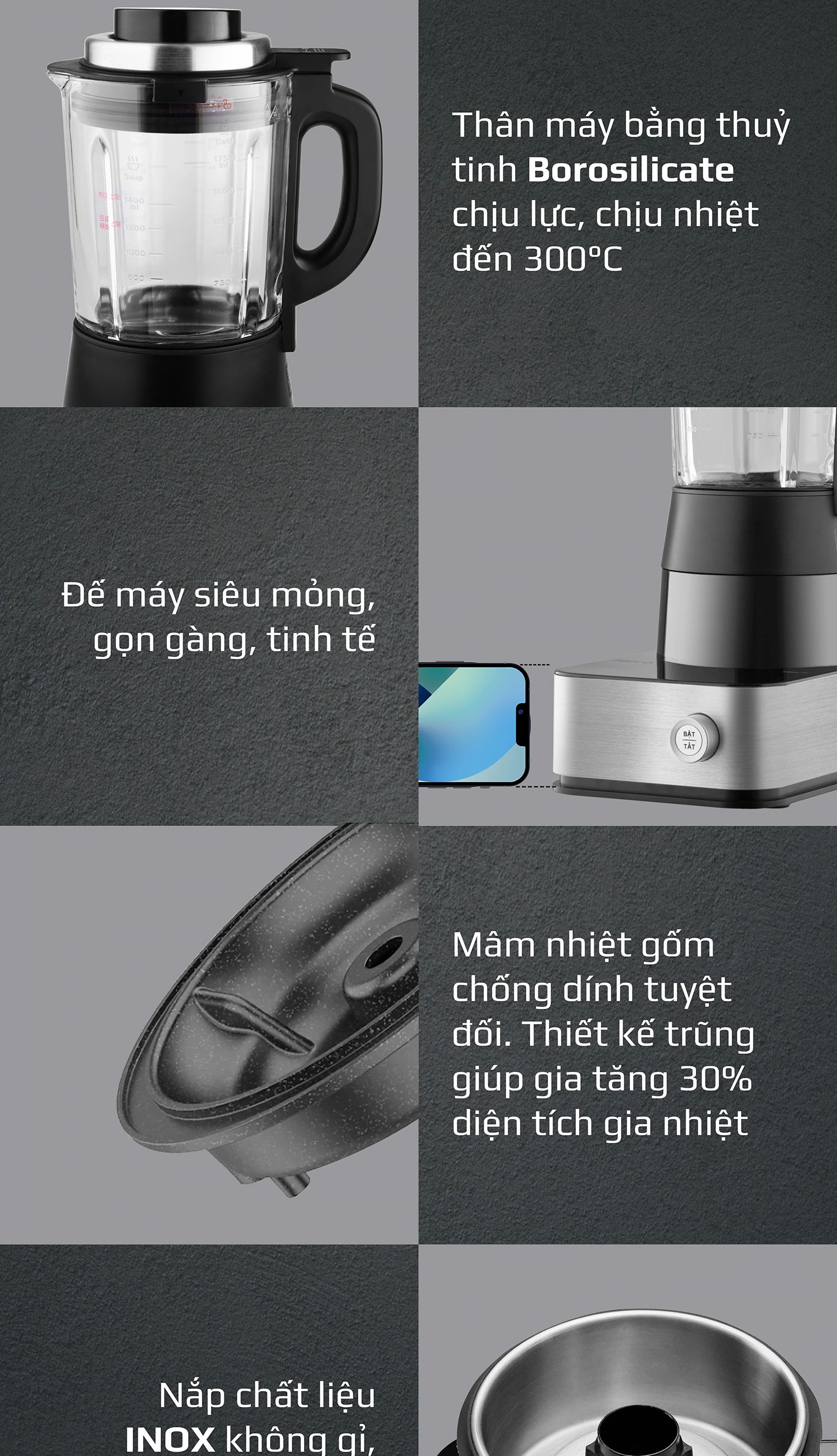 Cối thủy tinh chịu nhiệt