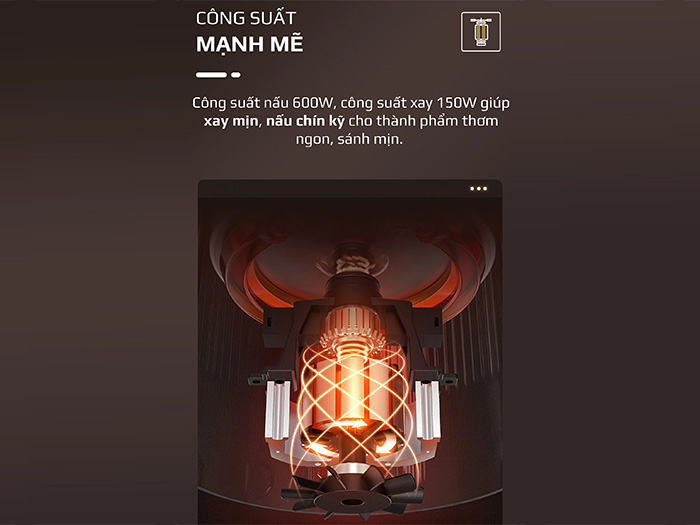 Máy xay nấu đa năng Olivo CB400 Pro