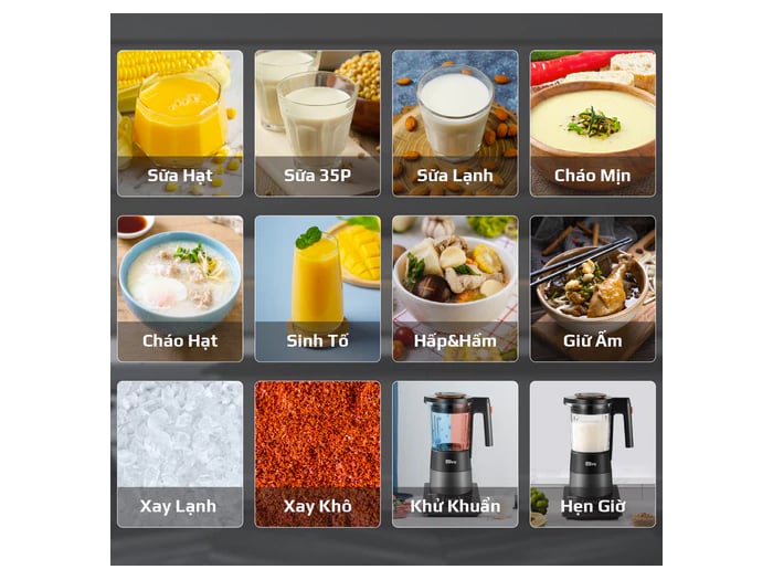 Máy xay nấu đa năng Olivo X24 Pro