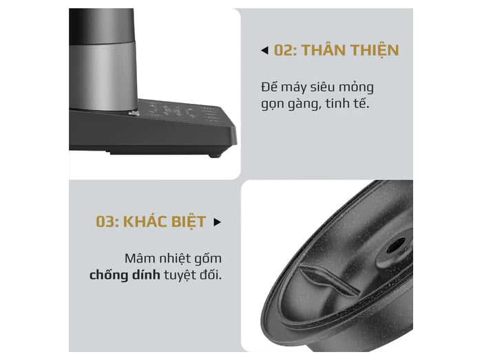 Máy xay nấu đa năng Olivo X24 Pro