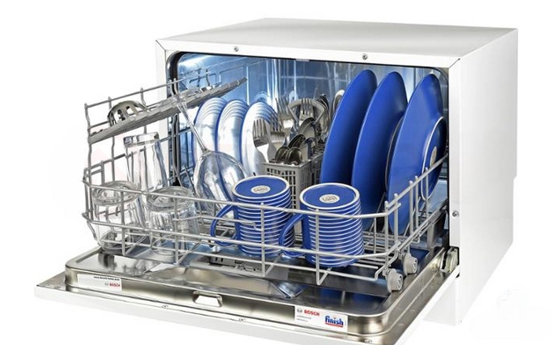 Máy rửa bát mini để bàn Bosch SKS62E32EU Serie 4 6 bộ