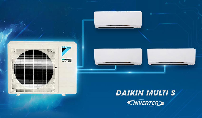 Máy nén biến tần Inverter trong dàn nóng điều hòa Multi Daikin: