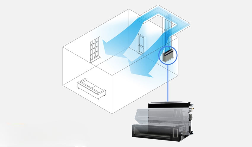 điều hòa nối ống gió Panasonic S-3448PF3H/U-34PR1H5 thiết kế đẹp mắt điều hòa nối ống gió Panasonic S-3448PF3H/U-34PR1H5 thiết kế đẹp mắt