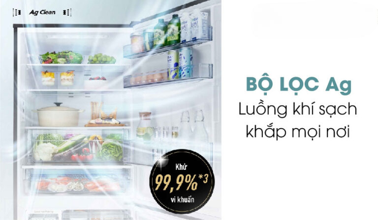 tủ lạnh Panasonic 2 cánh NR-BX421XGKV khủ mùi hiệu quả tủ lạnh Panasonic 2 cánh NR-BX421XGKV khủ mùi hiệu quả