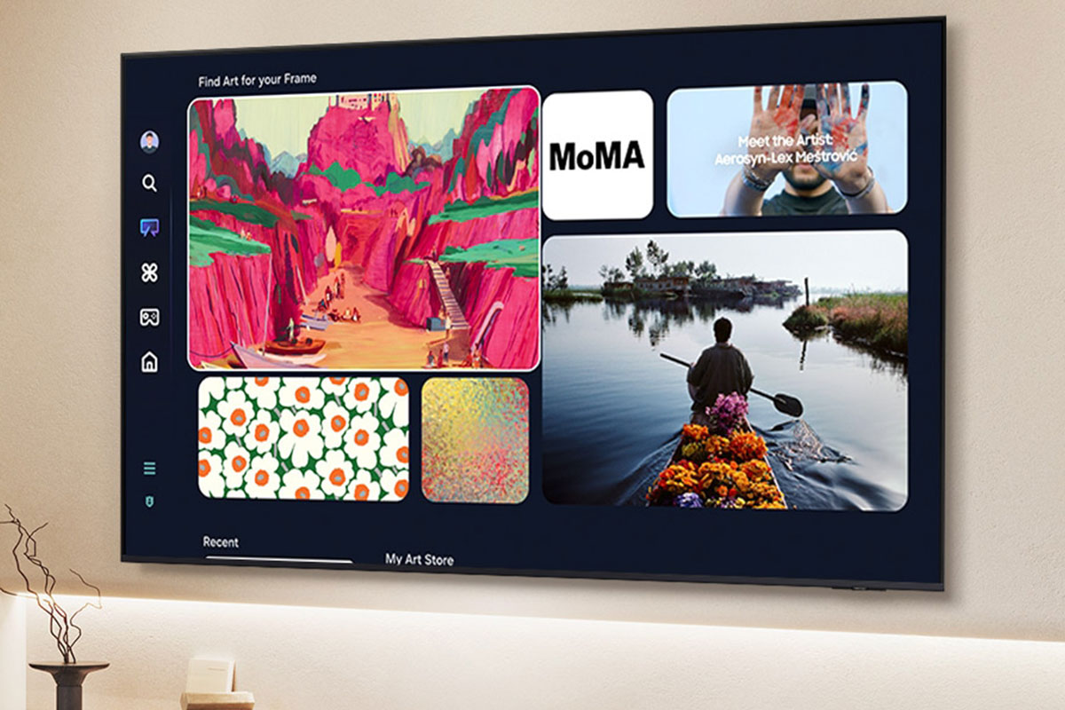 Tivi Samsung 55 inch QLED QA55Q8F5AKXXV có chất lượng hình ảnh chuẩn 4K