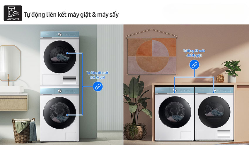 máy giặt sấy samsung inverter WD14BB944DGM/SV