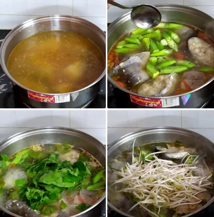 Cách chế biến Canh chua lá giang Cách chế biến Canh chua lá giang