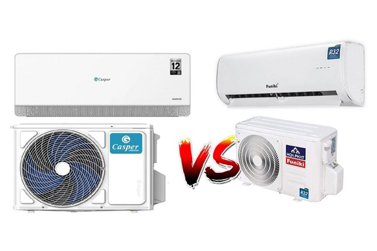 Nên mua điều hòa Casper hay điều hòa Funiki trong năm 2025
