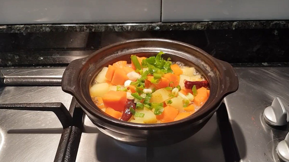 Súp khoai tây cà rốt