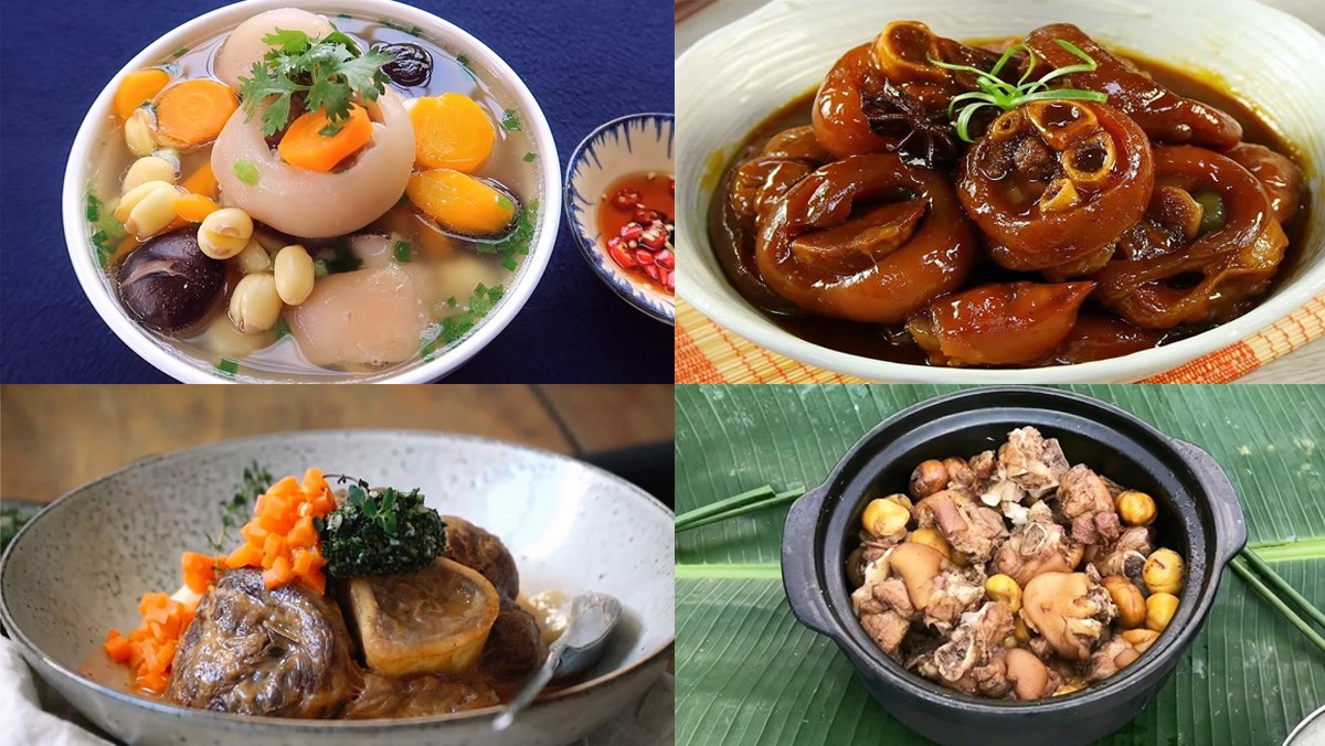 Tổng hợp 25 cách làm chân giò hầm Tổng hợp 25 cách làm chân giò hầm