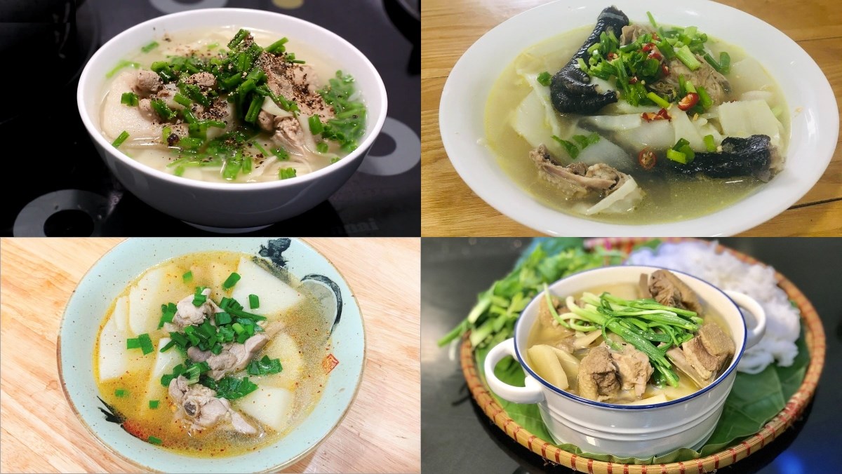 Món thịt hầm măng