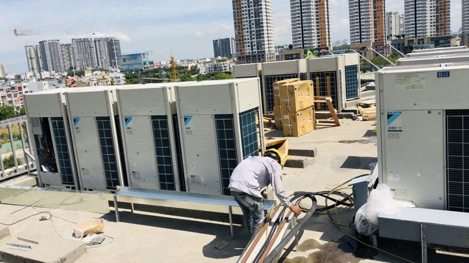 Điều hòa trung tâm Daikin RXQ14AYM - dòng sản phẩm tiên tiến Điều hòa trung tâm Daikin RXQ14AYM - dòng sản phẩm tiên tiến