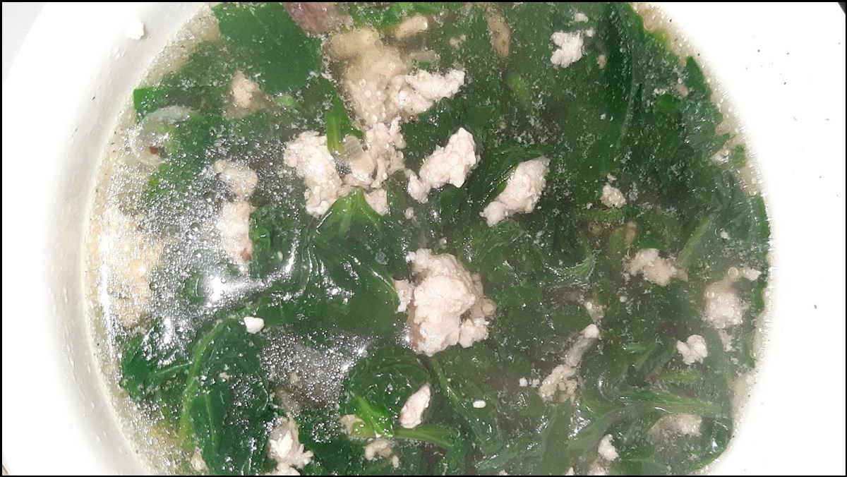 Cách nấu canh mồng tơi thịt băm đơn giản tại nhà cho bữa cơm thanh đạm