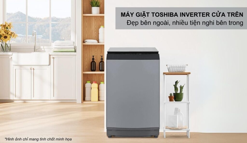 Máy giặt Toshiba inverter AW-DUM1600LV(SG) giải pháp giặt giũ hiện đại cho gia đình Việt