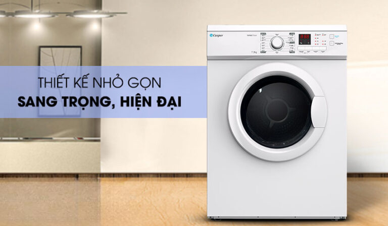 Máy sấy quần áo Casper 7.2Kg TD-72VWD – Giá tham khảo: 4.650.000 VNĐ